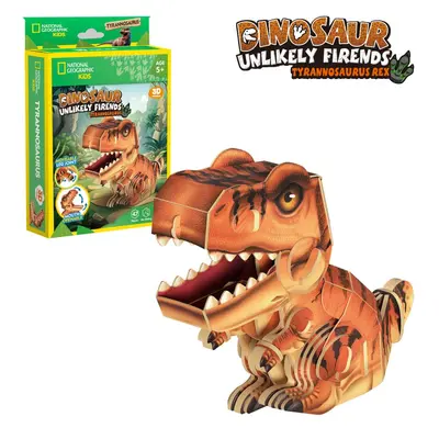 Cubic Fun - National Geographic Dinozauri Puzzle 3D Tiranozaur 47 piese ARTCUDS1169h