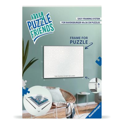 Ravensburger - Rama alba pentru puzzle de 500 de piese 49 x 36 cm ARTRVSPA01247