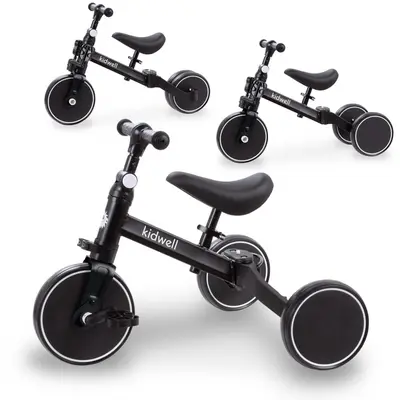 Tricicleta Si Bicicleta Pico Black 3 In 1, Kidwell Pjbrotrpic05a0