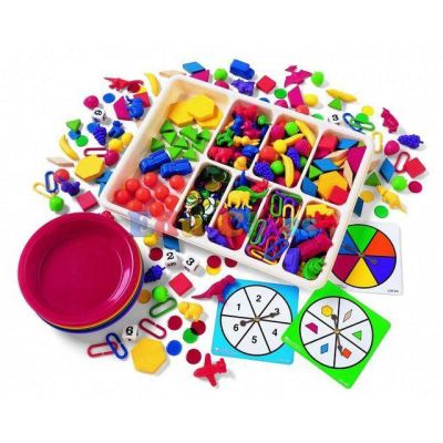 Kit educational complet pentru sortare - 600+ piese si activitati pentru copii