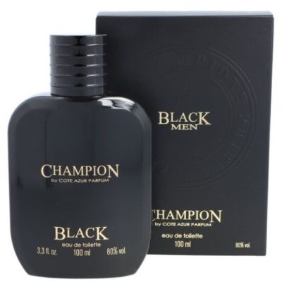 Apa de toaleta Champion Black, barbati, Cote D´Azur, 100 ml