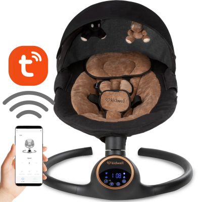 Balansoar Leagan Electric 2 In 1, Bluetooth,  Reve Negru Auriu Pjbbuelrev01a1