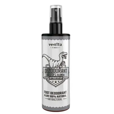 Deodorant antibacterian pentru picioare, cu alaun, pentru barbati, Venita, 100 ml