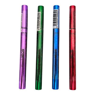 Eyeliner lichid Flash Neon, Magic Studio, 68027, 4 buc/set  (verde, albastru, roz, rosu)