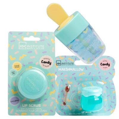 Pachet ingrijire buze cu aroma de bezele Candy, IDC Institute