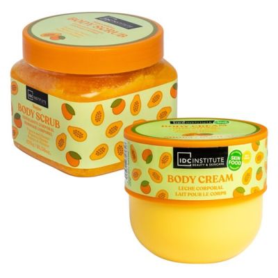 Pachet ingrijire corp Skin Food Body Cream Papaya & Mango, IDC Institute