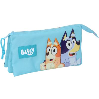 Penar Bluey cu 3 compartimente, 22x12x3 cm