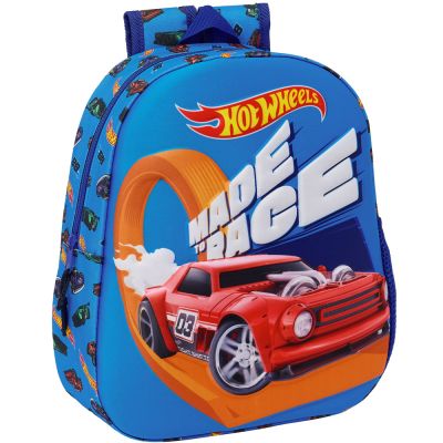 Rucsac 3D Hot Wheels, 27x33x10 cm