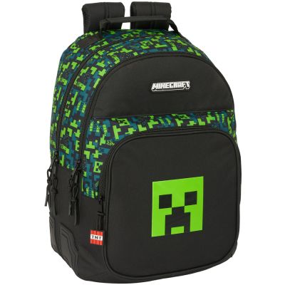Rucsac Minecraft adaptabil la cadru troler, 32x42x15 cm