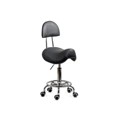 Scaun profesional ergonomic off1022, tip sa, rotativ, baza metalica,  suport picioare, piele ecologica, ajustabil, roti gumate,100 kg drm10572