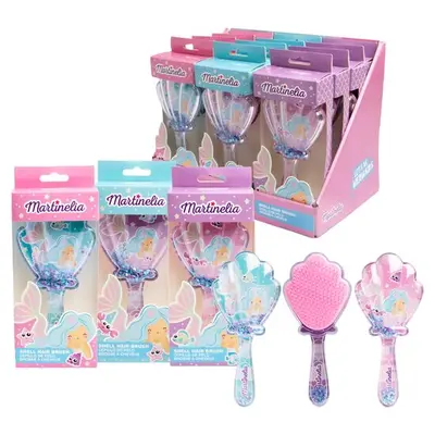 Set 12 perii de par, Mermaid Shell, 90034, Martinelia