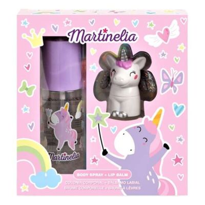 Set body mist si balsam de buze cu aroma de afine, Mr Sweet Dreams Martinelia 24185PP, 103ml
