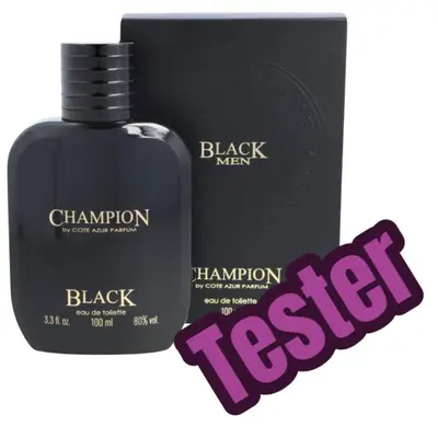 Tester Apa de toaleta Champion Black, barbati, Cote D&acute;Azur, 100 ml