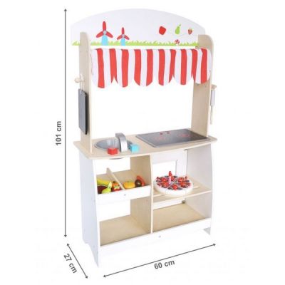 Bucatarie ecotoys ca04063 + set accesorii - resigilat edeedica04063_resigilat