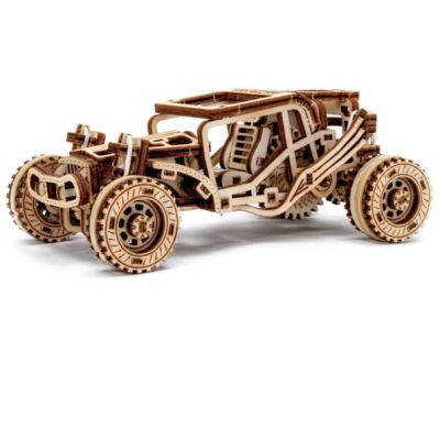 Lume miniaturala de lemn Buggy VRNRV00610