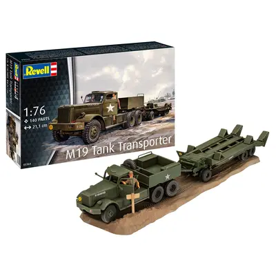 Macheta militara M19 Tank Transporter VRNRV03364
