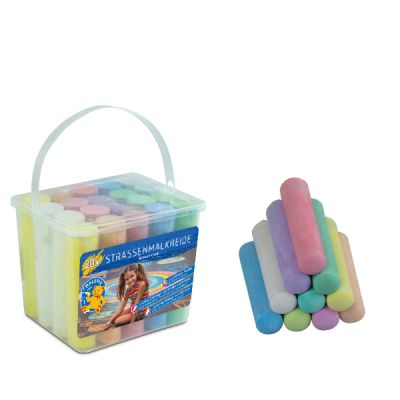 Malefix creta colorata pentru asfalt 20 buc VRNPX45020003