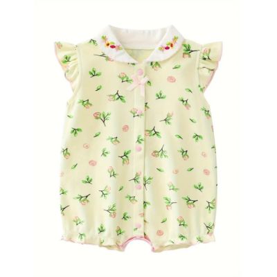 Salopeta vernil cu floricele delicate mbtu130-r2