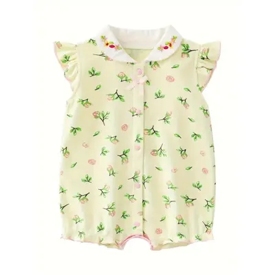 Salopeta vernil cu floricele delicate mbtu130-r2