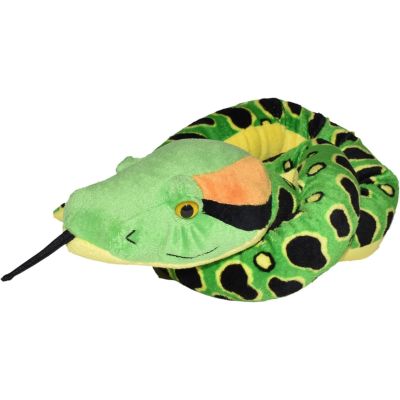 Sarpe anaconda verde inchis- jucarie plus wild republic 137 cm wr89089