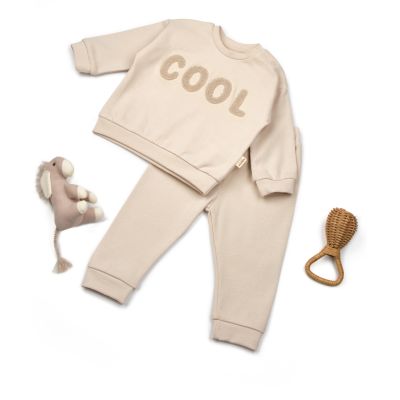 Set bluzita si pantaloni COOL - Stone, BabyCosy (Marime: 6-9 luni) JEMBC-CSYR4515-6
