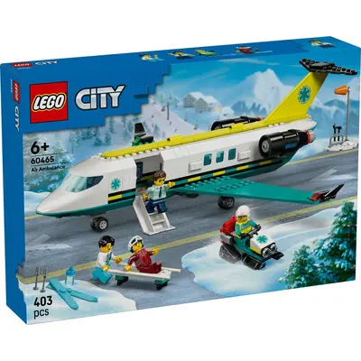 LEGO CITY AVION AMBULANTA PENTRU URGENTE 60465 VIVLEGO60465
