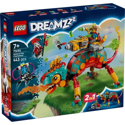 LEGO DREAMZZZ CAMELEONUL DE FOC AL LUI MATEO 71492 VIVLEGO71492