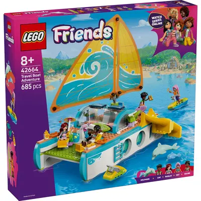 LEGO FRIENDS CALATORIA AVENTUROASA CU BARCA 42664 VIVLEGO42664