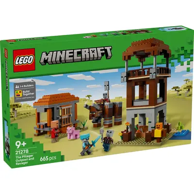LEGO MINECRAFT AVANPOSTUL JEFUITORULUI SI DISTRUGATOR 21278 VIVLEGO21278