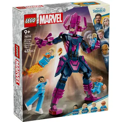 LEGO SUPER HEROES FIGURINA DE CONSTRUCIE CEI 4 FANTASTICI VS GALACTUS 76316 VIVLEGO76316