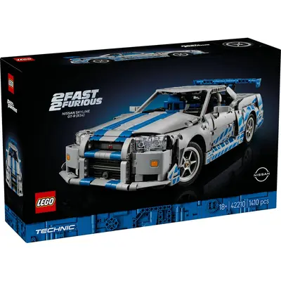 LEGO TECHNIC 2 FAST 2 FURIOUS NISSAN SKYLINE GT-R R34 42210 VIVLEGO42210