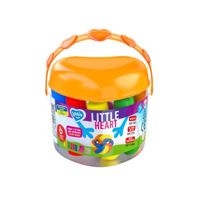 Set plastilina Lovin 6 pcs*15gr - Little Heart KRTOK41240