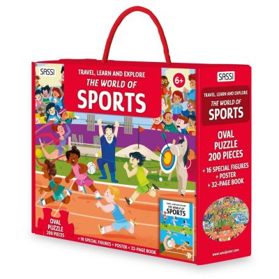 Cunoaste si exploreaza - puzzle ora de sport (200 piese)
