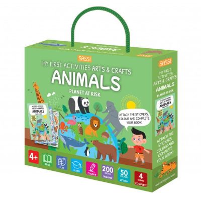 Primul set de arta & lucru manual - animalute