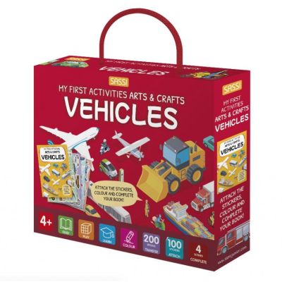Primul set de arta & lucru manual - vehicule