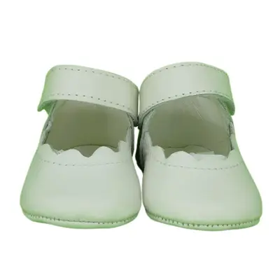 Balerini Baby "Lore" (Marime: 18, Culoare nappa: alb)