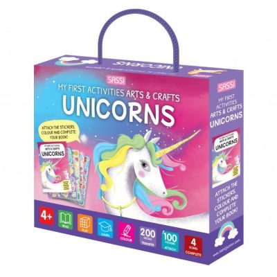 Primul set de arta & lucru manual - unicorni