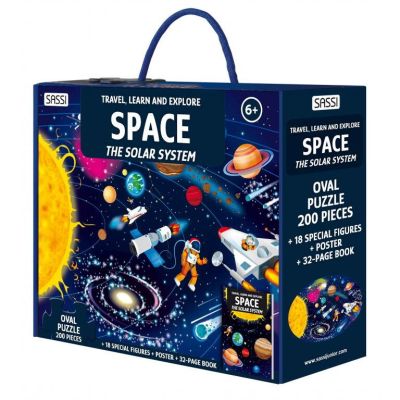Cunoaste si exploreaza - puzzle sistemul solar (200 piese)