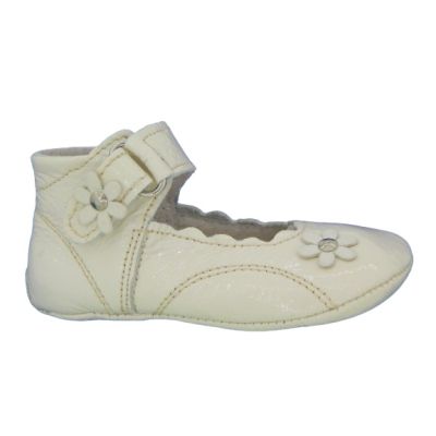 Balerini baby Katia (Marime: 18, Culoare nappa: alb)