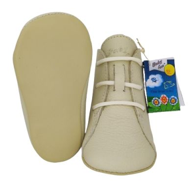 Ghetute BIT cu siret (Marime: 18, Culoare nappa: Crem)