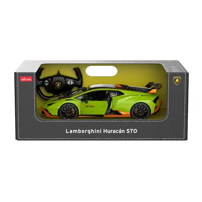 MASINA CU TELECOMANDA LAMBORGHINI HURACAN STO VERDE SCARA 1 LA 14 VIVRas98700_Verde