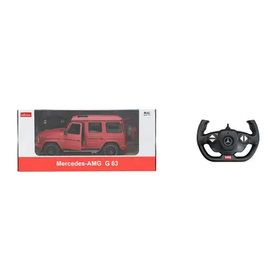 MASINA CU TELECOMANDA MERCEDES-BENZ G63 ROSU SCARA 1 LA 14 VIVRas95700_Rosu