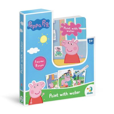 Set de colorat cu apa - peppa pig