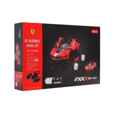 MASINUTA CONSTRUIBILA CU TELECOMANDA FERRARI FXXK EVO SCARA 1 LA 18 VIVRas96900