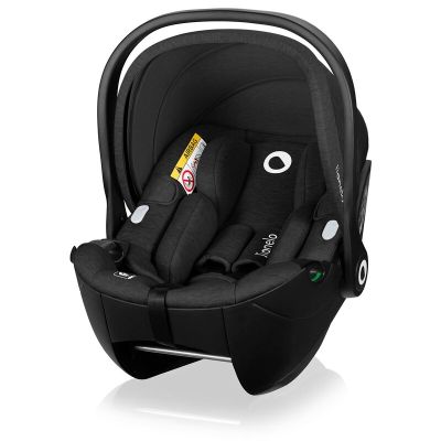 Scoica auto, Lionelo, Moxie, i-Size, 40-87 cm, Tetiera reglabila, intarita cu spuma de memorie, Carcasa ventilata, Din bambus, Protectie avansata, Conform cu R129, Negru BYNLO-MOXIE_I-SIZE_BLACK_CARBON