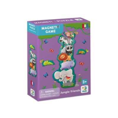 Set magnetic - prietenii din jungla