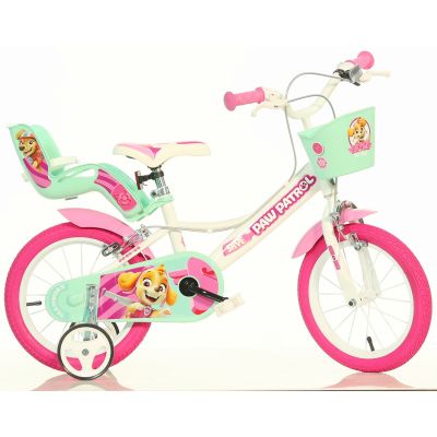 Bicicleta pentru copii Paw Patrol Girl DB-144R-PW Dino Bikes, 14 inch SUPDB-144R-PW