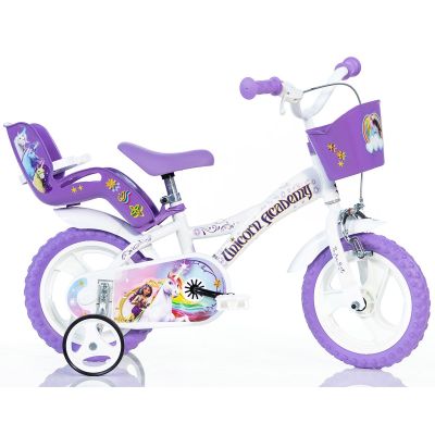 Bicicleta pentru copii Unicorn Academy DB-612GL-UA Dino Bikes, 12 inch SUPDB-612GL-UA