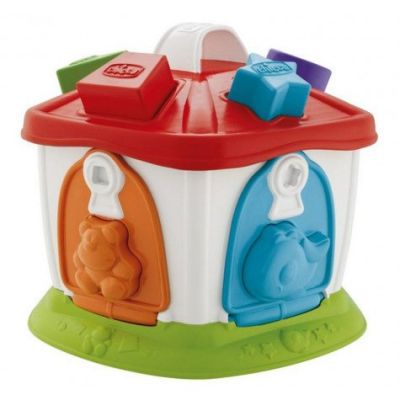 Jucarie educativa Chicco 2 in 1, Casuta cu animale, 1-4 ani CHC09610-1_NA