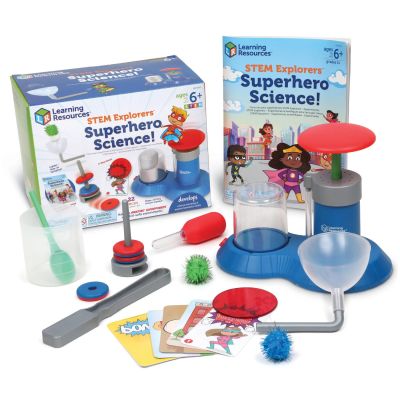 Set experimente stem explorers™ - stiinta supereroilor